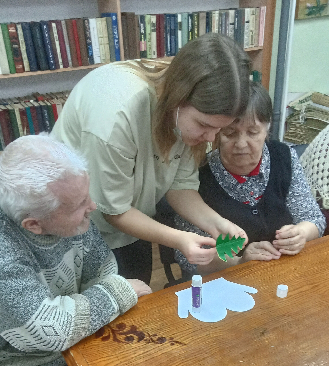 Новогодний подарок от студентов колледжа